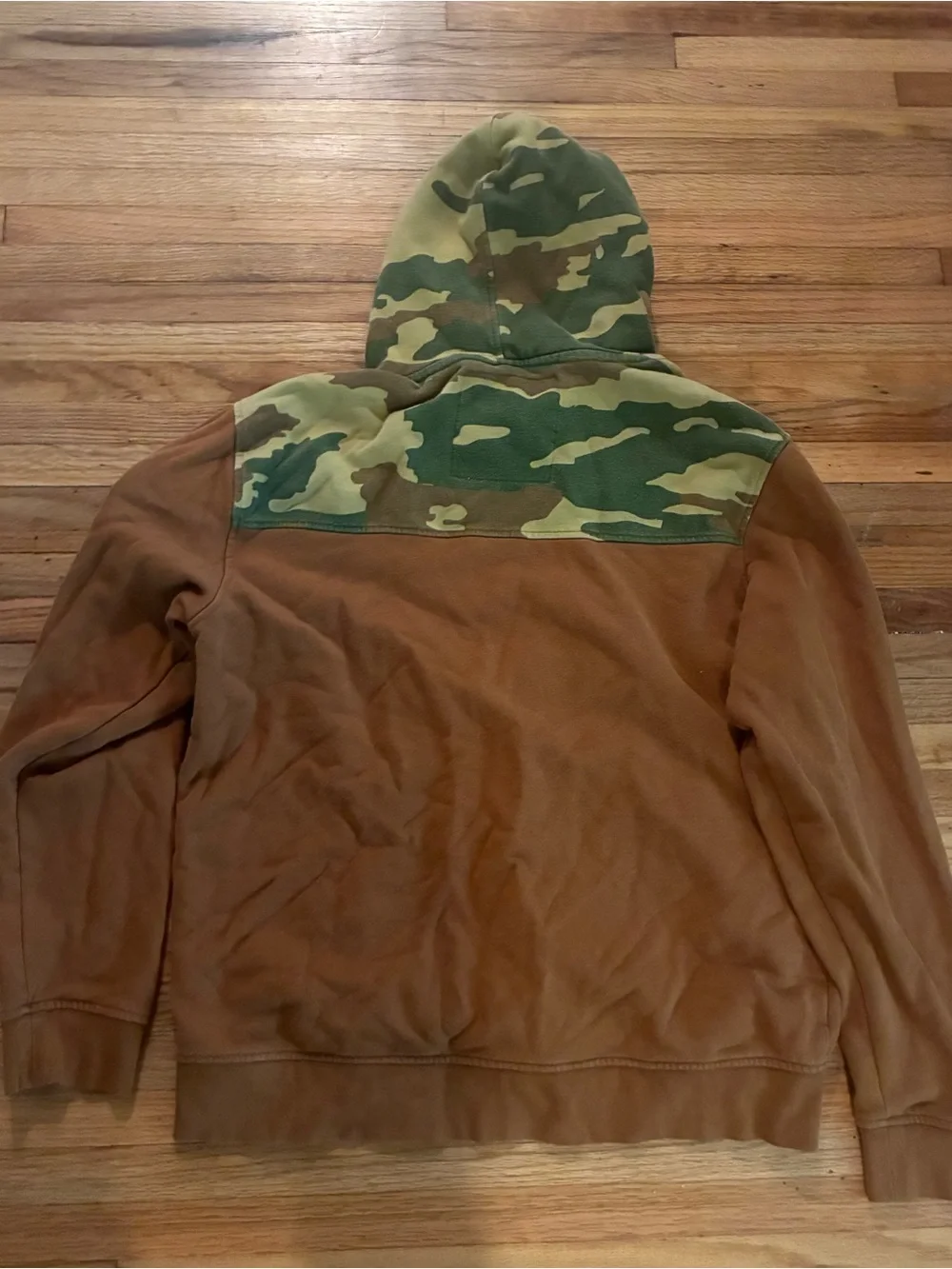 Born Fly Brown & Camo Hoodie - 